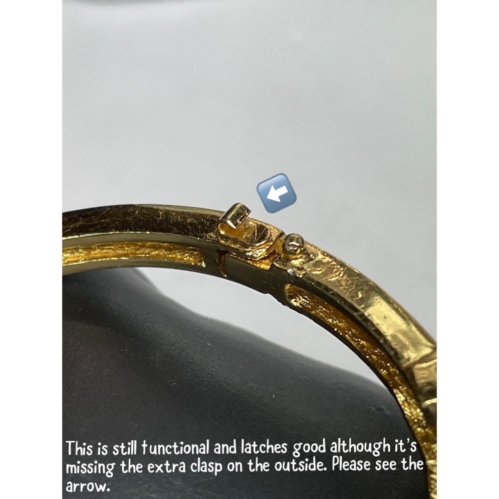 Christian Dior Yellow Gold Tone Matching Jewelry Set - Picture 9 of 13